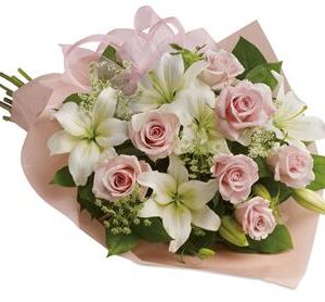 Bouquet Rosas y lirios