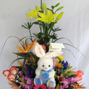 Arreglo Floral Exótico para Bebés