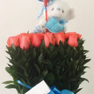 Ramo de Rosas para Bebés