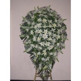 Pedestal Fúnebre de Lirios Ref.011