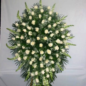 Pedestal Funebre de Rosas Ref.002