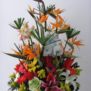 Arreglo Floral Exótico para Bebés